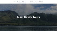 Desktop Screenshot of kayakolowalu.com